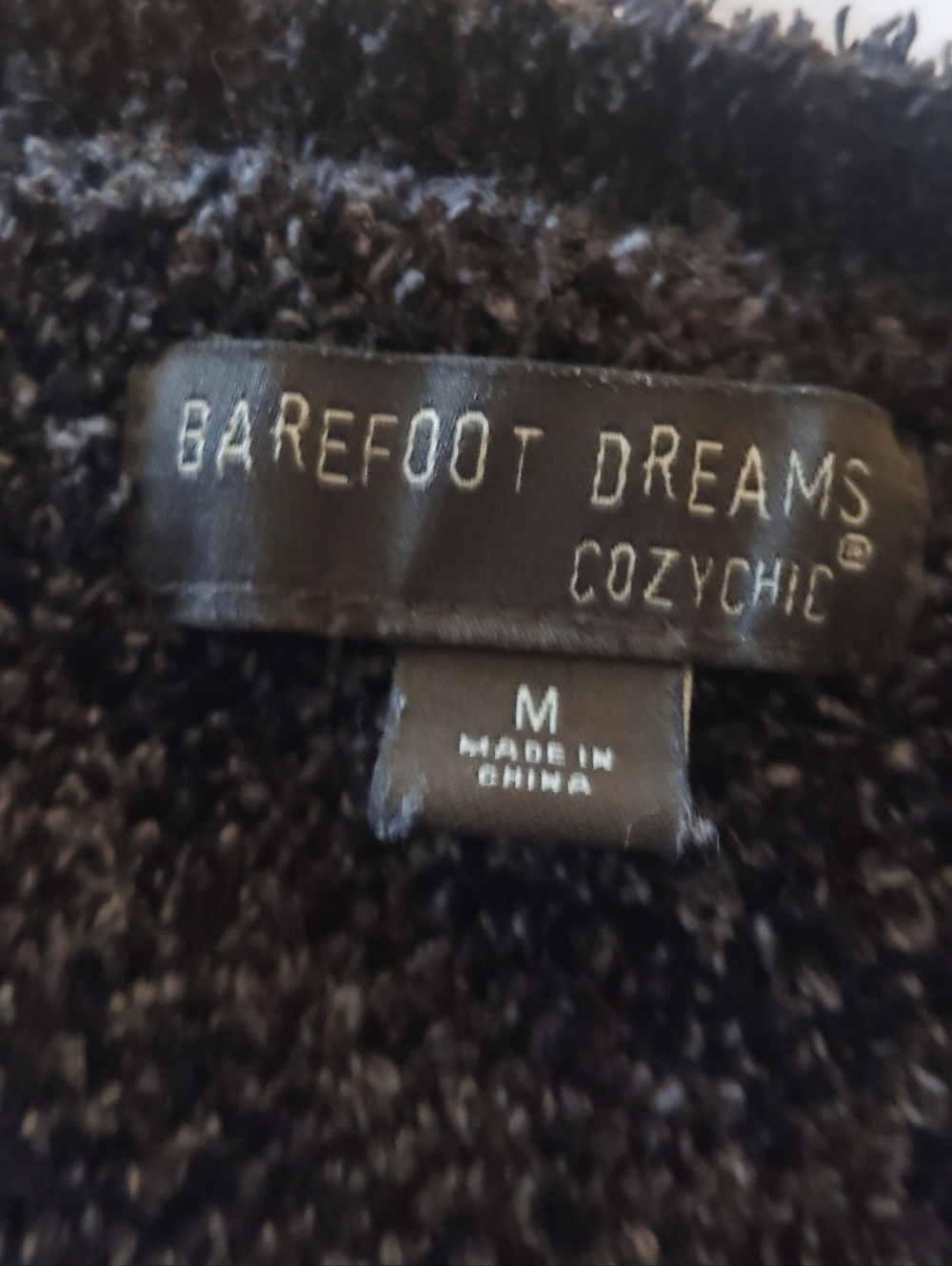 BAREFOOT DREAMS CozyChic Seaside Crew-Neck Pullover - Carbon Camo - Picture 9 of 9